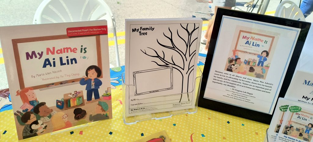 My Name Is Ai Lin Table Display