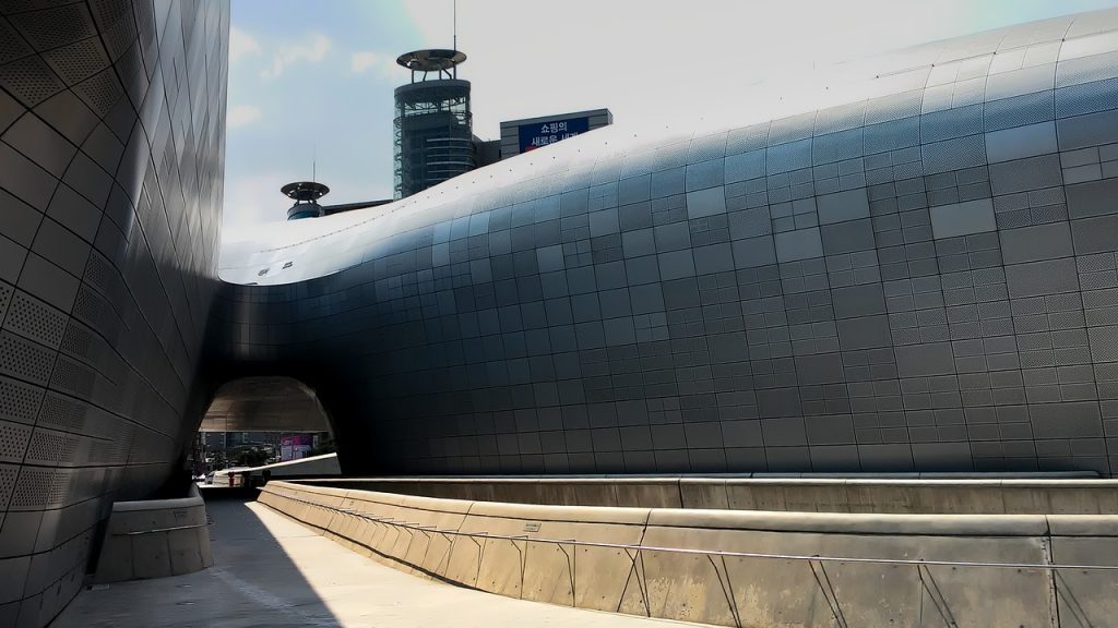 DDP stands for Dongdaemoon Digital Plaza in Seoul